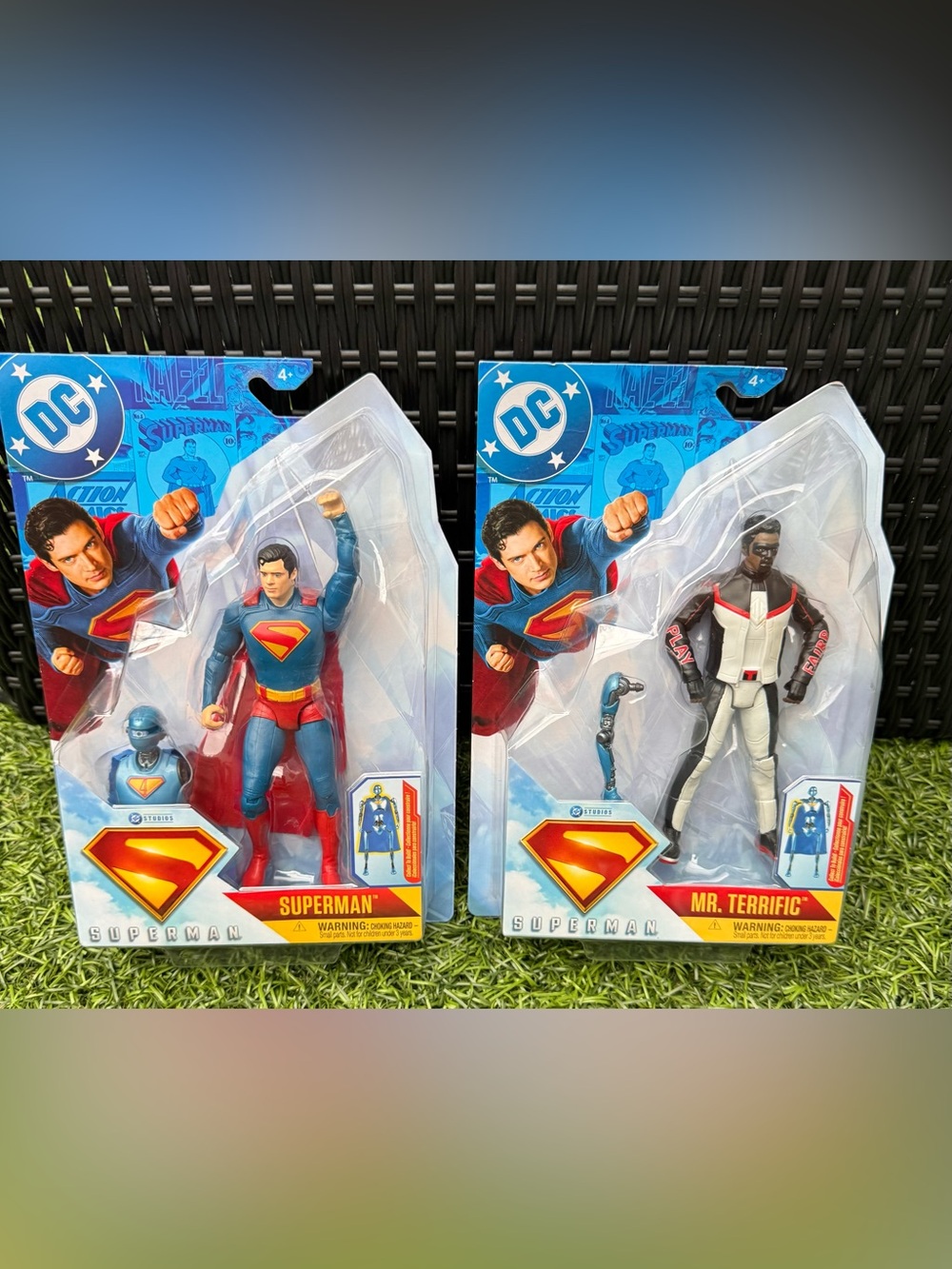 DC Spin Master Superman & Mr Terrific 2025 Movie Figure Set 6"